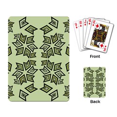 Abstract Pattern Geometric Backgrounds   Playing Cards Single Design (rectangle) by Eskimos