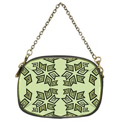 Abstract Pattern Geometric Backgrounds   Chain Purse (two Sides) by Eskimos