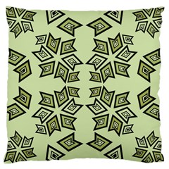 Abstract Pattern Geometric Backgrounds   Large Cushion Case (one Side) by Eskimos