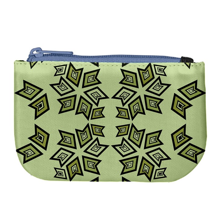 Abstract pattern geometric backgrounds   Large Coin Purse