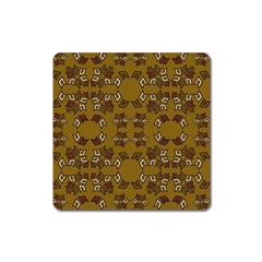 Abstract pattern geometric backgrounds   Square Magnet