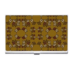 Abstract pattern geometric backgrounds   Business Card Holder