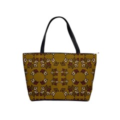 Abstract Pattern Geometric Backgrounds   Classic Shoulder Handbag by Eskimos