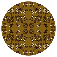 Abstract pattern geometric backgrounds   Round Trivet