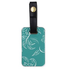 Folk Flowers Print Floral Pattern Ethnic Art Luggage Tag (one Side) by Eskimos