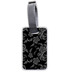 Folk Flowers Print Floral Pattern Ethnic Art Luggage Tag (one Side) by Eskimos