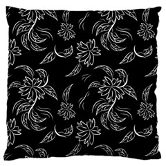 Folk Flowers Print Floral Pattern Ethnic Art Standard Flano Cushion Case (one Side) by Eskimos