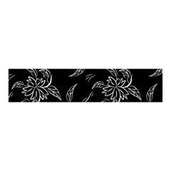 Folk Flowers Print Floral Pattern Ethnic Art Velvet Scrunchie by Eskimos