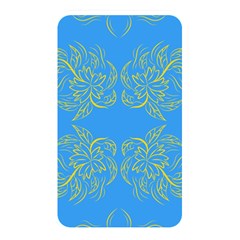 Floral Folk Damask Pattern Fantasy Flowers Floral Geometric Fantasy Memory Card Reader (rectangular) by Eskimos