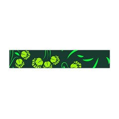 Folk Flowers Print Floral Pattern Ethnic Art Flano Scarf (mini) by Eskimos