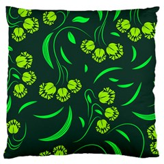 Folk Flowers Print Floral Pattern Ethnic Art Standard Flano Cushion Case (two Sides) by Eskimos