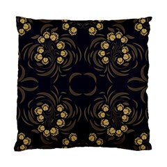 Floral Folk Damask Pattern Fantasy Flowers Floral Geometric Fantasy Standard Cushion Case (two Sides) by Eskimos