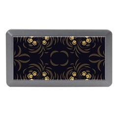 Floral Folk Damask Pattern Fantasy Flowers Floral Geometric Fantasy Memory Card Reader (mini) by Eskimos