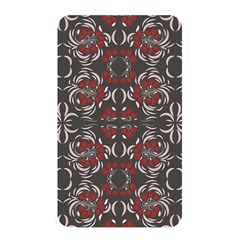 Floral Folk Damask Pattern Fantasy Flowers Floral Geometric Fantasy Memory Card Reader (rectangular) by Eskimos