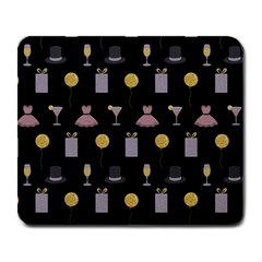 Shiny New Year Things Large Mousepads by SychEva