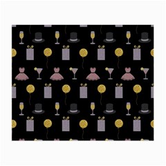 Shiny New Year Things Small Glasses Cloth by SychEva