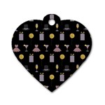 Shiny New Year Things Dog Tag Heart (One Side) Front