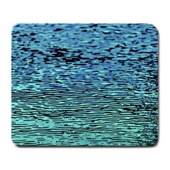 Blue Waves Flow Series 3 Large Mousepads by DimitriosArt