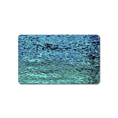 Blue Waves Flow Series 3 Magnet (name Card) by DimitriosArt