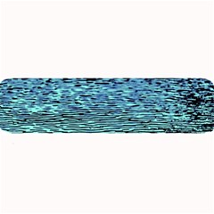 Blue Waves Flow Series 3 Large Bar Mats by DimitriosArt