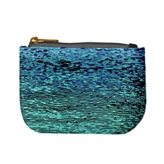 Blue Waves Flow Series 3 Mini Coin Purse by DimitriosArt