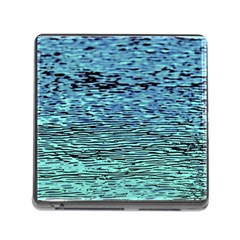 Blue Waves Flow Series 3 Memory Card Reader (square 5 Slot) by DimitriosArt