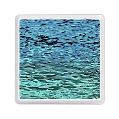 Blue Waves Flow Series 3 Memory Card Reader (square) by DimitriosArt