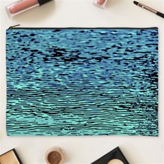 Blue Waves Flow Series 3 Cosmetic Bag (xxxl) by DimitriosArt