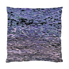 Silver Waves Flow Series 2 Standard Cushion Case (two Sides) by DimitriosArt