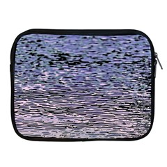 Silver Waves Flow Series 2 Apple Ipad 2/3/4 Zipper Cases by DimitriosArt