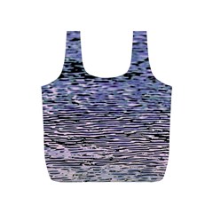 Silver Waves Flow Series 2 Full Print Recycle Bag (s) by DimitriosArt