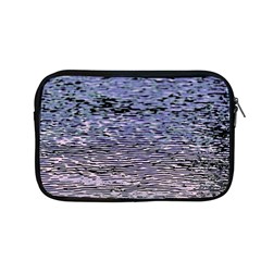 Silver Waves Flow Series 2 Apple Macbook Pro 13  Zipper Case by DimitriosArt