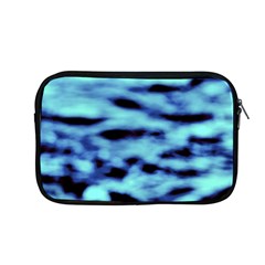 Blue Waves Flow Series 4 Apple Macbook Pro 13  Zipper Case by DimitriosArt