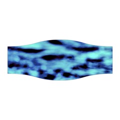 Blue Waves Flow Series 4 Stretchable Headband by DimitriosArt