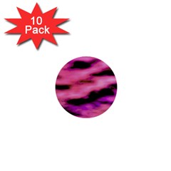 Pink  Waves Flow Series 2 1  Mini Buttons (10 Pack)  by DimitriosArt