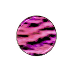 Pink  Waves Flow Series 2 Hat Clip Ball Marker (10 Pack) by DimitriosArt