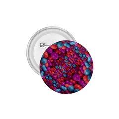 Colorful Spheres Motif Print Design Pattern 1.75  Buttons