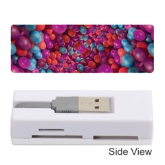 Colorful Spheres Motif Print Design Pattern Memory Card Reader (Stick)