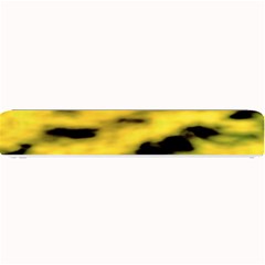 Yellow Waves Flow Series 1 Small Bar Mats by DimitriosArt