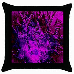 Bromide Diamonds Throw Pillow Case (black) by MRNStudios