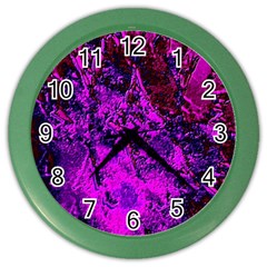 Bromide Diamonds Color Wall Clock by MRNStudios