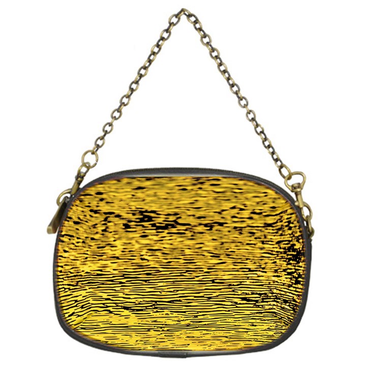 Yellow Waves Flow Series 2 Chain Purse (One Side)