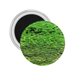 Green Waves Flow Series 2 2 25  Magnets by DimitriosArt