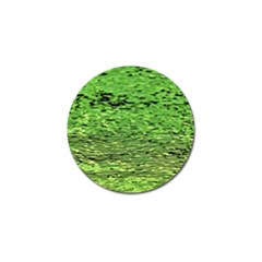 Green Waves Flow Series 2 Golf Ball Marker (4 Pack) by DimitriosArt