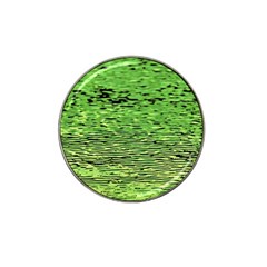 Green Waves Flow Series 2 Hat Clip Ball Marker (4 Pack) by DimitriosArt