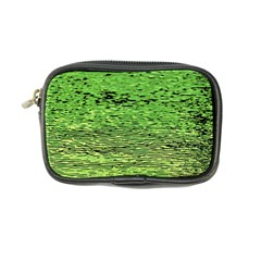 Green Waves Flow Series 2 Coin Purse by DimitriosArt