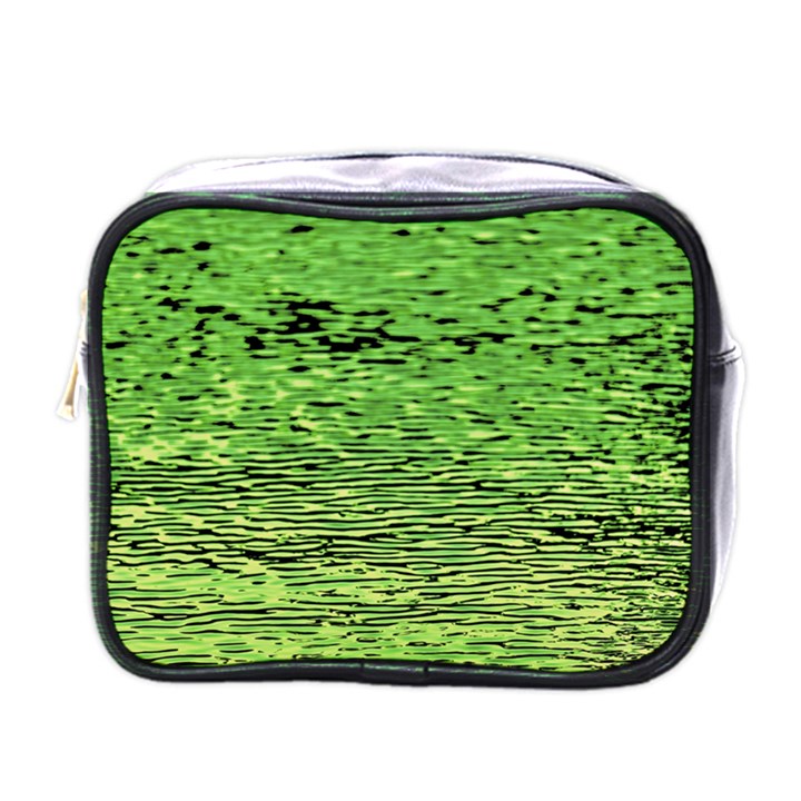 Green Waves Flow Series 2 Mini Toiletries Bag (One Side)