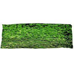 Green Waves Flow Series 2 Body Pillow Case (dakimakura) by DimitriosArt