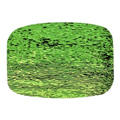 Green Waves Flow Series 2 Mini Square Pill Box by DimitriosArt