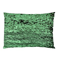 Blue Waves Flow Series 4 Pillow Case by DimitriosArt